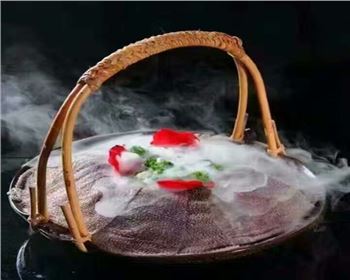 食品保鲜案例-柔时火锅连锁店干冰菜系